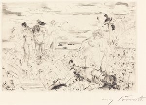 bachchanal tekijältä Lovis Corinth