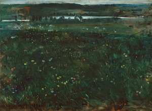 Unterschäftlarnissa Isarilla tekijältä Lovis Corinth