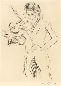 Andreas Weissgaerberin muotokuva, 1919. tekijältä Lovis Corinth