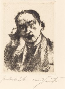Muotokuva K.S. KS:n muotokuva, 1920. tekijältä Lovis Corinth
