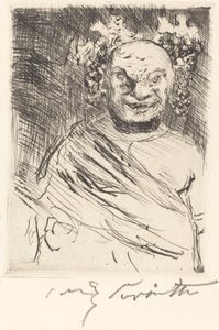 Trimalchion Gastmahl: pl. I (Trimalchion juhlat: pl. I) tekijältä Lovis Corinth