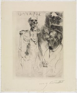 Taiteilija ja kuolema I tekijältä Lovis Corinth