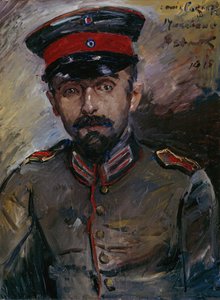 Taidemaalari Makabäus-Hermann Struck tekijältä Lovis Corinth
