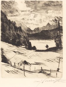 Der Walchensee (The Walchensee) tekijältä Lovis Corinth