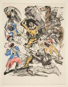 Die Jungfrau von Orleans (Orleansin piika) tekijältä Lovis Corinth