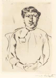 Frauenbildnis (Naisen muotokuva) tekijältä Lovis Corinth