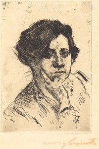 Naisen johtaja tekijältä Lovis Corinth