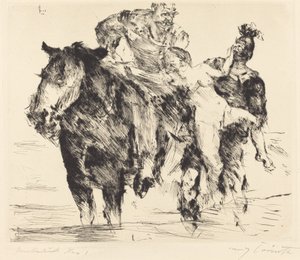 nainen ryöstö (raiskaus) tekijältä Lovis Corinth