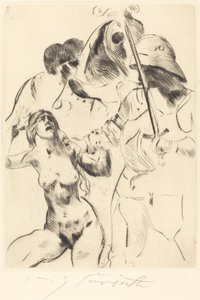 Naisen sieppaus III Sieppaus III, 1914. tekijältä Lovis Corinth