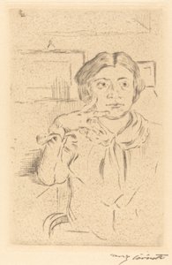 Taiteilijan vaimo 1909. tekijältä Lovis Corinth