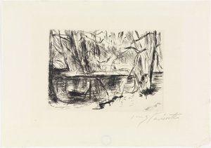 Tiergartenissa tekijältä Lovis Corinth
