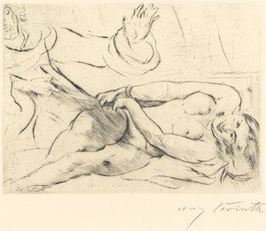 Joosef ja Potifarin vaimo II Joosef ja Potifarin vaimo II, 1915. tekijältä Lovis Corinth