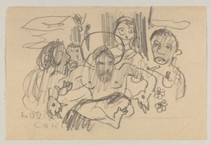Lovis Corinth ja Carl Strathmann tekijältä Lovis Corinth