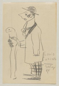 Lovis Corinth ja Carl Strathmann tekijältä Lovis Corinth