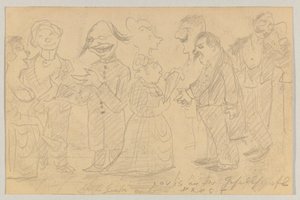 Lovis Corinth Carl Strathmannille: postikortti, postileima 8. marraskuuta 1899 tekijältä Lovis Corinth