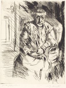 Ma Belle Mere anoppi, 1919. tekijältä Lovis Corinth
