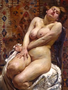 Nana, nu femení tekijältä Lovis Corinth
