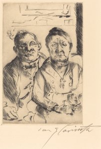 Itä-Preussilainen pariskunta (Pariskunta Itä-Preussista) tekijältä Lovis Corinth
