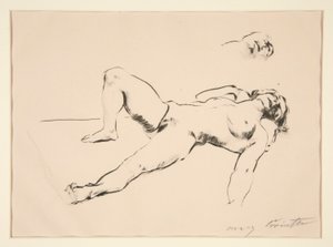 Makaava alaston tekijältä Lovis Corinth