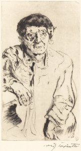 Anopin anoppi, 1916. tekijältä Lovis Corinth