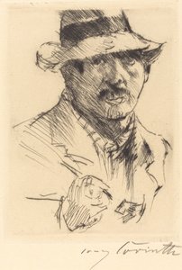 Omakuva (omakuva) tekijältä Lovis Corinth
