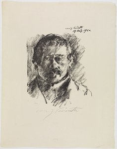 Omakuva, 19. maaliskuuta 1920 tekijältä Lovis Corinth