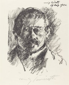 Omakuva, 1920. tekijältä Lovis Corinth