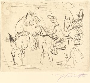 Sunnuntain ratsastajat tekijältä Lovis Corinth