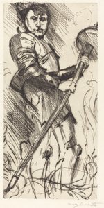 St. Georg (Saint George) tekijältä Lovis Corinth