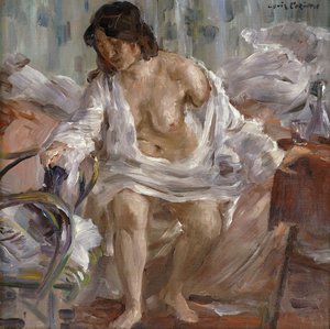 seisomaan; Nouseminen, 1910 tekijältä Lovis Corinth