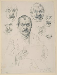 Tutkielmia omakuvaa varten tekijältä Lovis Corinth