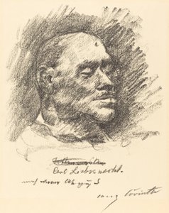 Liebknechtin kuolemanaamio Liebknechtin kuolemanaamio, 1920. tekijältä Lovis Corinth