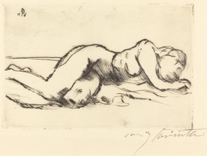 Nainen alaston tekijältä Lovis Corinth