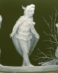 Yksityiskohta maljakoista, "Les alteres y les frileux"