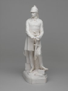 Luutnantti (myöhemmin majuri) William Hodsonin parialainen patsas