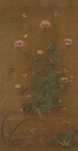 Kukat, 1300-luku. tekijältä Lu Jingfu