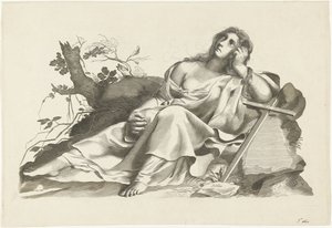 Toivon persoonallisuus istuu ristillä tekijältä Lubertus Teunis van Deth