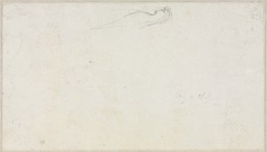 Luonnos sfinksistä [] verso, n. 1879-80.