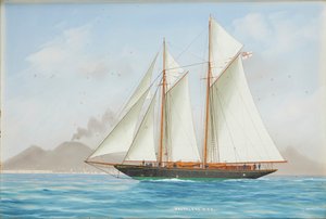 Magdalene R.Y.S Napolin ulkopuolella (guassi) tekijältä Luca Papaluca
