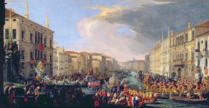 Tanskan Fredrik VI:n (1671-1730) kunniaksi järjestetty regatta 1709