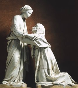 Italia, Pistoia, San Giovanni Fuor Civitasin kirkko, Vierailu, kirjoittanut Luca della Robbia (noin 1400-1482)
