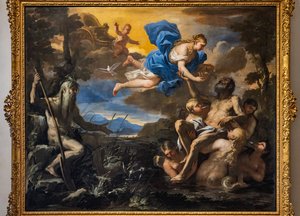 Venuksen kuolemattomaksi tekemä Aeneas, 1600-luvun toinen puoli (öljy kankaalle) tekijältä Luca Giordano