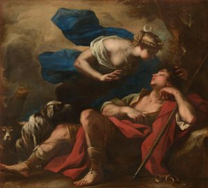 Diana ja Endymion tekijältä Luca Giordano