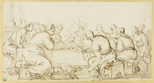 Viimeinen ehtoollinen tekijältä Luca Giordano