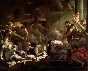 Viattomien joukkomurha tekijältä Luca Giordano