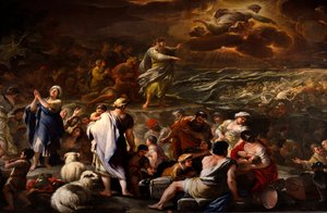 Eroava Punainen meri tekijältä Luca Giordano