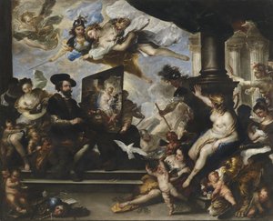 Rubens maalasi Allegoria Rauhan tekijältä Luca Giordano