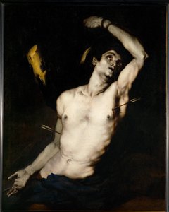 Saint Sebastian (maalaus kankaalle) tekijältä Luca Giordano