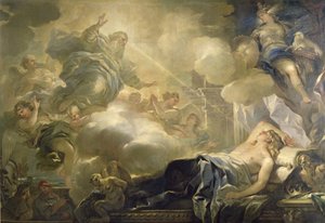 Salomon unelma, noin 1693 tekijältä Luca Giordano