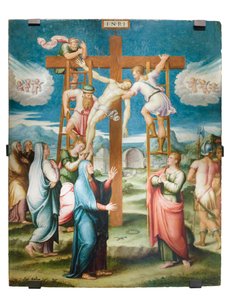Laskeutuminen, noin 1555 (öljy kankaalle)